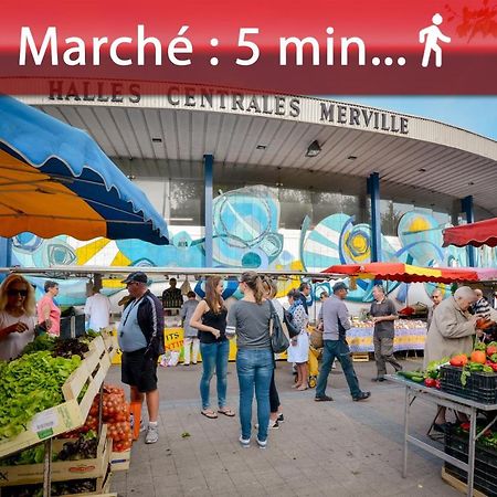 Le Reflet Merville - Central & Chic - Aufildelorient Zewnętrze zdjęcie