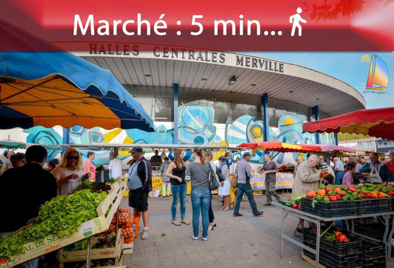Le Reflet Merville - Central & Chic - Aufildelorient Zewnętrze zdjęcie